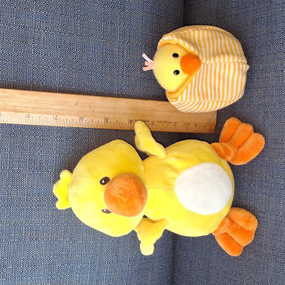 Easter Chick & Duckling Plushes